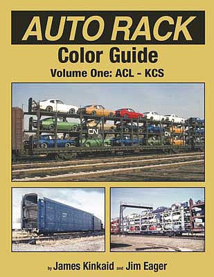 Morning-Sun Auto Rack Color Guide Volume 1- ACL to KCS Hardcover, 128 Pages