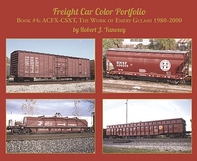 Morning-Sun Freight Car Color Portfolio Book 4- ACFX-CSXT