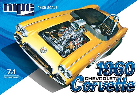 MPC 1/25 1960 Chevy Corvette (7 in 1)