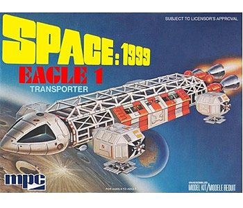 MPC Space 1999- Eagle-1 Plastic Model Space Craft 1/72 Scale #791