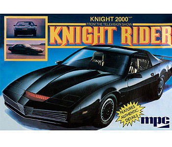 MPC 806 Knight Rider KITT 1982 Pontiac Firebird plastic model kit 1/25 