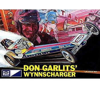 MPC Don Garlits Wynns Charger Front Engine Rail Dragster Plastic Model Car Kit 1/25 Scale #810