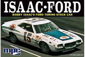 MPC 1972 Ford Torino Bobby Isaac #15 Plastic Model Car Kit 1/25 Scale #839