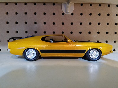 MPC 1973 Ford Mustang Plastic Model Car Kit 1/25 Scale #846
