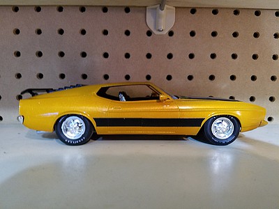 mustang plastic model car kits