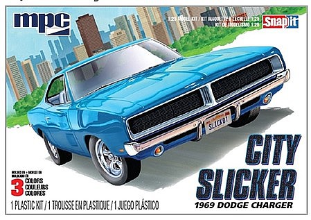 MPC 1/25 1969 Dodge Charger R/T City Slicker, Snap