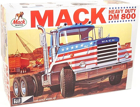 MPC Mack DM800 Semi Tractor Cab Plastic Model Truck Vehicle Kit 1/25 Scale #899