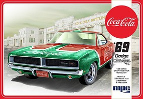 MPC Coca-Cola 1969 Dodge Charger RT (Snap) Plastic Model Car Vehicle Kit 1/25 Scale #919m