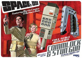 MPC Space- 1999 Stun Gun & Commlock Science Fiction Plastic Model Kit 1/1 Scale #941