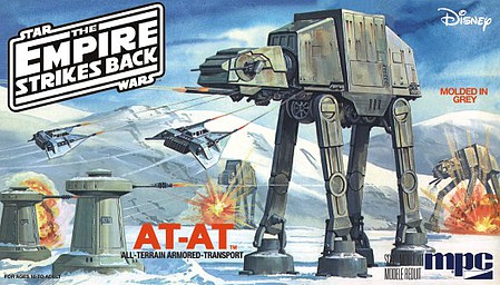 MPC Star Wars Empire Strikes Back ATAT Science Fiction Plastic Model Kit 1/100 Scale #950