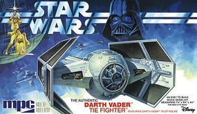 MPC Star Wars A New Hope Darth Vader Tie Fighter Science Fiction Plastic Model Kit 1/32 #952