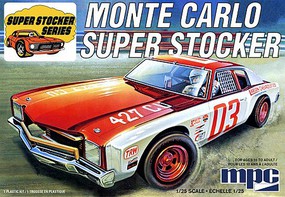 MPC 1971 Chevy Monte Carlo Super Stocker Race Plastic Model Car Vehicle Kit 1/25 Scale #962