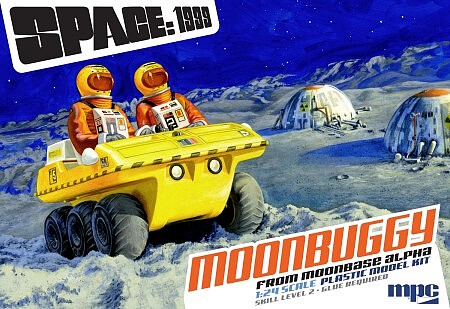 MPC Space 1999 Moonbuggy/Amphicat Plastic Model Space 1999 Kit 1/24 Scale #984