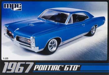 MPC 1967 Pontiac GTO 1/25 Scale Plastic Model Kit 710 