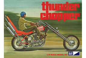 MPC Thunder Chopper Custom Motorcycle Plastic Model Motorcycle Kit 1/8 Scale #835-06 MPC Thunder Chopper Custom Motorcycle Plastic Model Motorcycle Kit 1/8 Scale #835-06