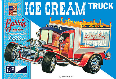 MPC Ice Cream Truck (G.Barris Comm. Ed.) Plastic Model Truck Kit 1/25 Scale #857-12