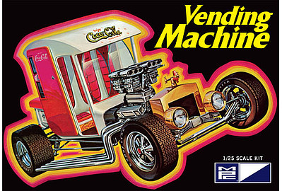 MPC Coca Cola Vending Machine Show Rod SE Plastic Model Car Kit 1/25 Scale #871-12