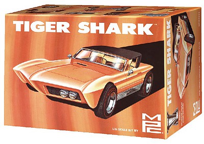 MPC Tiger Shark Show Rod Plastic Model Car Vehicle Kit 1/25 Scale #876-12
