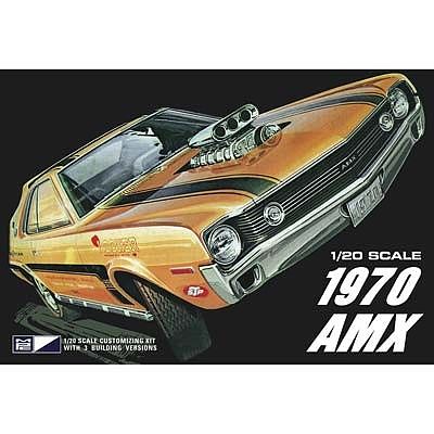 MPC 1970 AMC AMX Car Plastic Model Car Kit 1/20 Scale #pc814