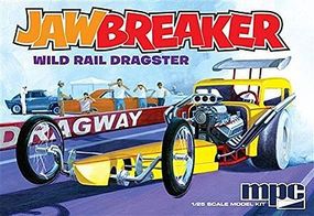 MPC Jawbreaker Dragster 1/25 Scale Plastic Model Racecar Kit #pc821 MPC Jawbreaker Dragster 1/25 Scale Plastic Model Racecar Kit #pc821