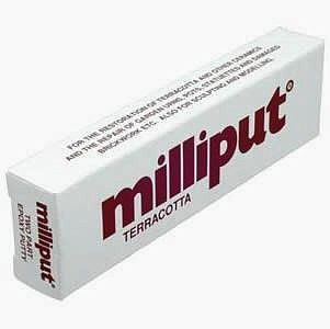 Milliput Terracotta 2-Part Self Hardening Putty