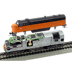 MRC DCC Decoder w/Sound - Snap-In - Fits Life-Like C-Liner Model Train Electrical Accessory #1660