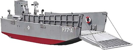 MRC US Navy LCM3 Landing Craft Pre-Built Plastic Model Landing Ship 1/144 Scale #34901