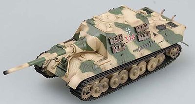 Easy Model MRC 1/72 German Jagdtiger Porsche 305010 Tank Model Built Up 36113 