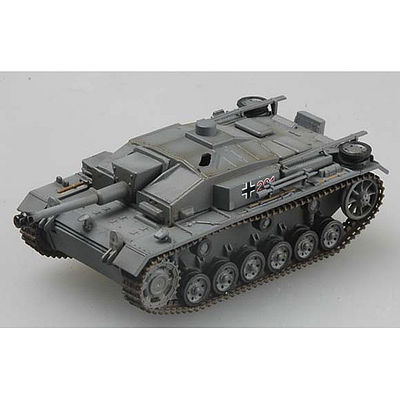 MRC Stug III Ausf.F Sturmgeschutz Abt 201 Pre-Built Plastic Model Tank 1/72 Scale #36146