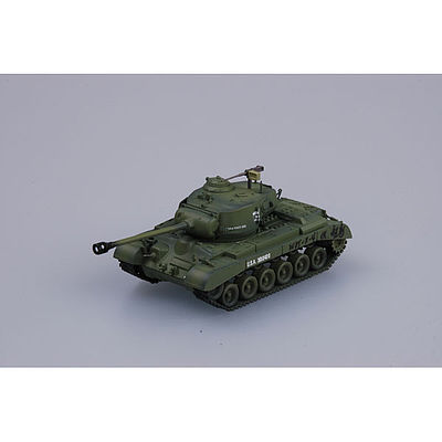 MRC US Army M16 Pershing Tank M26E2 Pre-Built Plastic Model Tank 1/72 Scale #36202