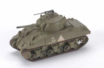 MRC M4 6th Armored Division Easy Model Pre-Built Plastic Model Tank 1/72 Scale #36251