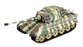 MRC King Tiger II #212 (Henchel Turret) Pre Built Plastic Model Tank 1/72 Scale #36295