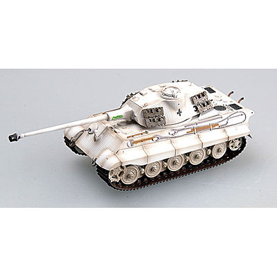 1:72 WW2 German King Tiger II Porschel SS abt 503 painting Tank  Easy Model 