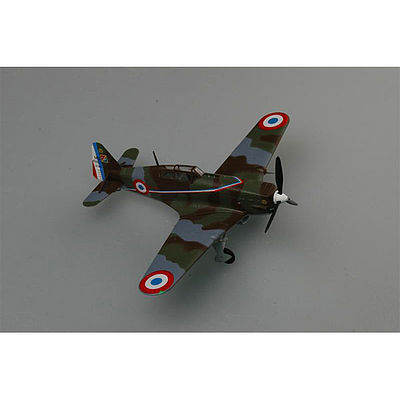 MRC Morane Saulnier MS406 GCII/3-3/4 Escadrille Pre-Built Plastic Model Airplane 1/72 #36325