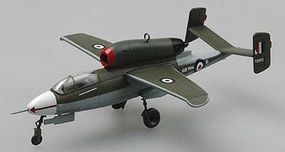 MRC He162A2 Crashed at Aldershot 1945 Pre-Built Plastic Model Airplane 1/72 Scale #36349