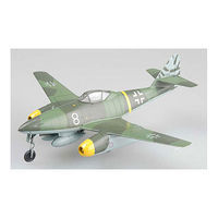 MRC Messerschmitt Me 262 A-1a White 8 Nov 1944 Pre-Built Plastic Model Airplane 1/72 #36366 MRC Messerschmitt Me 262 A-1a White 8 Nov 1944 Pre-Built Plastic Model Airplane 1/72 #36366