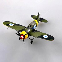 MRC F2A Finland Air Force BW-378 Pre Built Plastic Model Airplane 1/72 Scale #36383