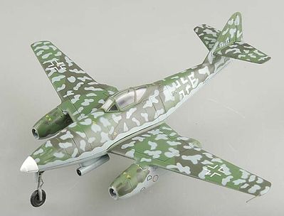 MRC Me262A2a, 9K+FL 1/KG51 (Built-up Plastic) Pre-Built Plastic Model Airplane 1/72 #36408