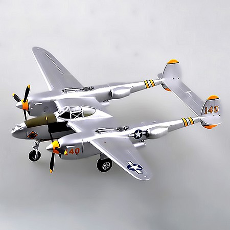 MRC P-38L-5 44-25600 432nd FS Ingayen Pre Built Plastic Model Airplane 1/72 Scale #36434
