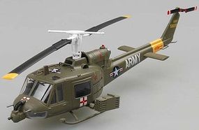MRC UH1B Huey US Army Helicopter Vietnam 1967 Pre-Built Plastic Model Helicopter 1/72 #36908 MRC UH1B Huey US Army Helicopter Vietnam 1967 Pre-Built Plastic Model Helicopter 1/72 #36908