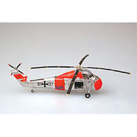 MRC UH34 Choctaw German Helicopter Pre-Built Plastic Model Helicopter 1/72 Scale #37014