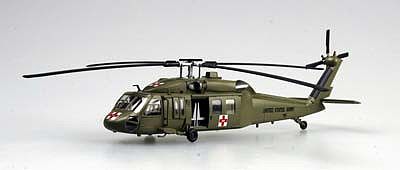 MRC UH60A US Medevac Helicopter Pre-Built Plastic Model Helicopter 1/72 Scale #37018