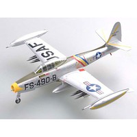 MRC F-84E (51-490) 523 FES Pre Built Plastic Model Airplane 1/72 Scale #37105