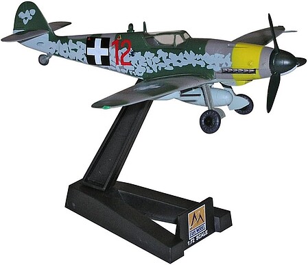 MRC BF109G-10 WWII Hungarian AF 1945 Pre-Built Plastic Model Airplane 1/72 Scale #37204