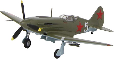 MRC MiG3 Porkryshkin WWII (Built-Up Plastic) Pre-Built Plastic Model Airplane 1/72 Scale #37225