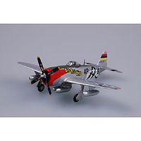 MRC P47D 531st FS/406th FG WWII (Built-Up Plastic) Pre-Built Plastic Model Airplane 1/72 #37286 MRC P47D 531st FS/406th FG WWII (Built-Up Plastic) Pre-Built Plastic Model Airplane 1/72 #37286