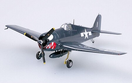 MRC F6F Hellcat F5 VF27 USS Princeton Pre-Built Plastic Model Airplane 1/72 Scale #37297