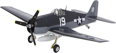 MRC F6F VF6 USS Intrepid WWII (Built-Up Plastic) Pre-Built Plastic Model Airplane 1/72 #37298