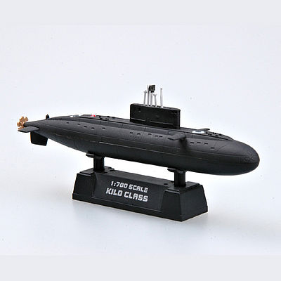 MRC Russian Navy Kilo Class Submarine Pre-Built Plastic Model Submarine 1/700 Scale #37300