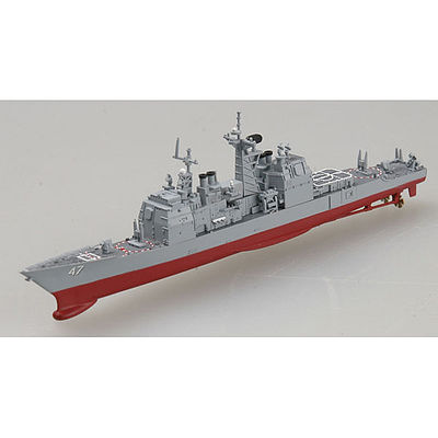 MRC USS CG-47 Ticonderoga Pre-Built Plastic Model Cruiser 1/1250 Scale #37401
